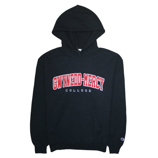 Champion Men's Black Medium Pullover Hoodie Gwynedd-Mercy College