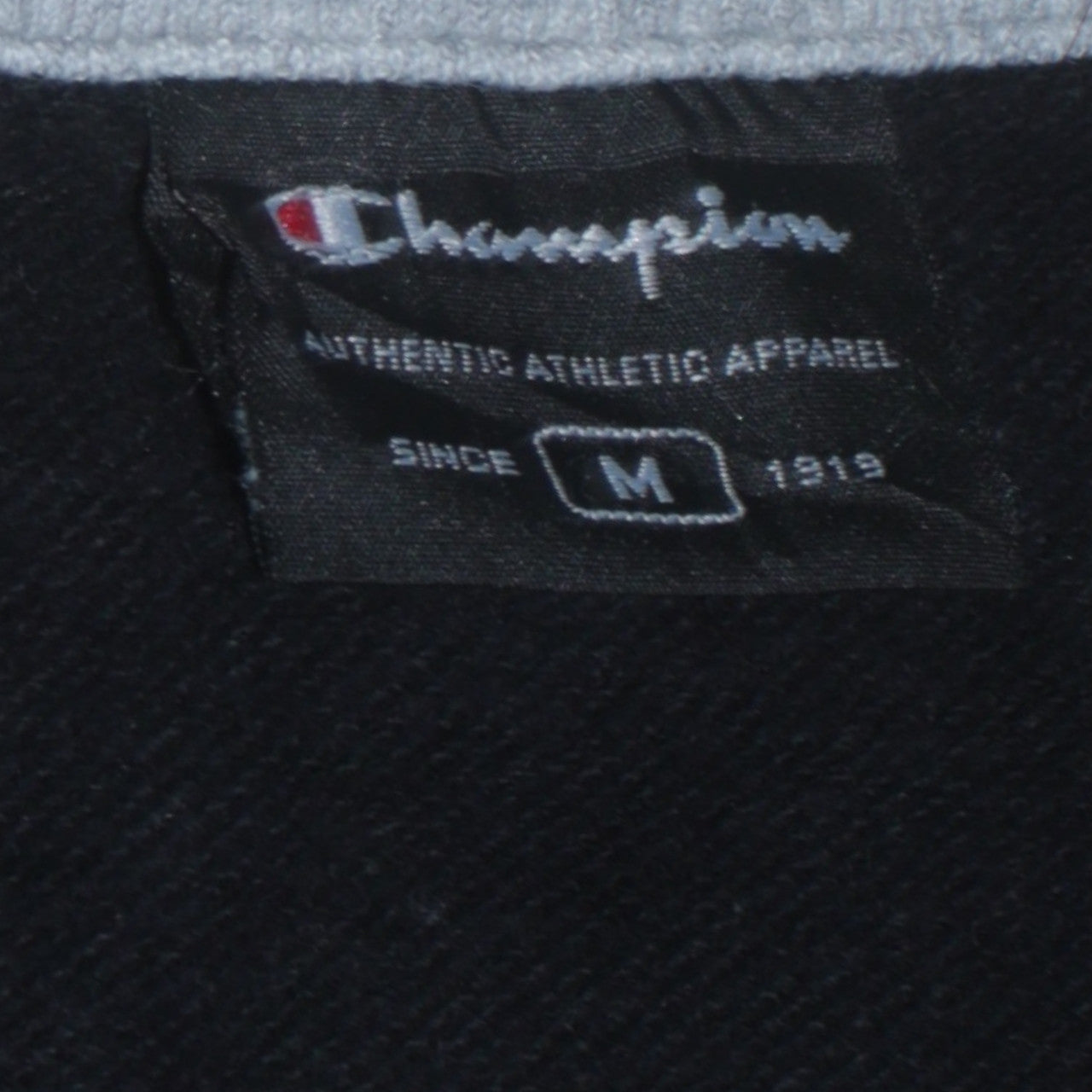 Champion Men's Black Full Zip Sweatshirt M Sports Style