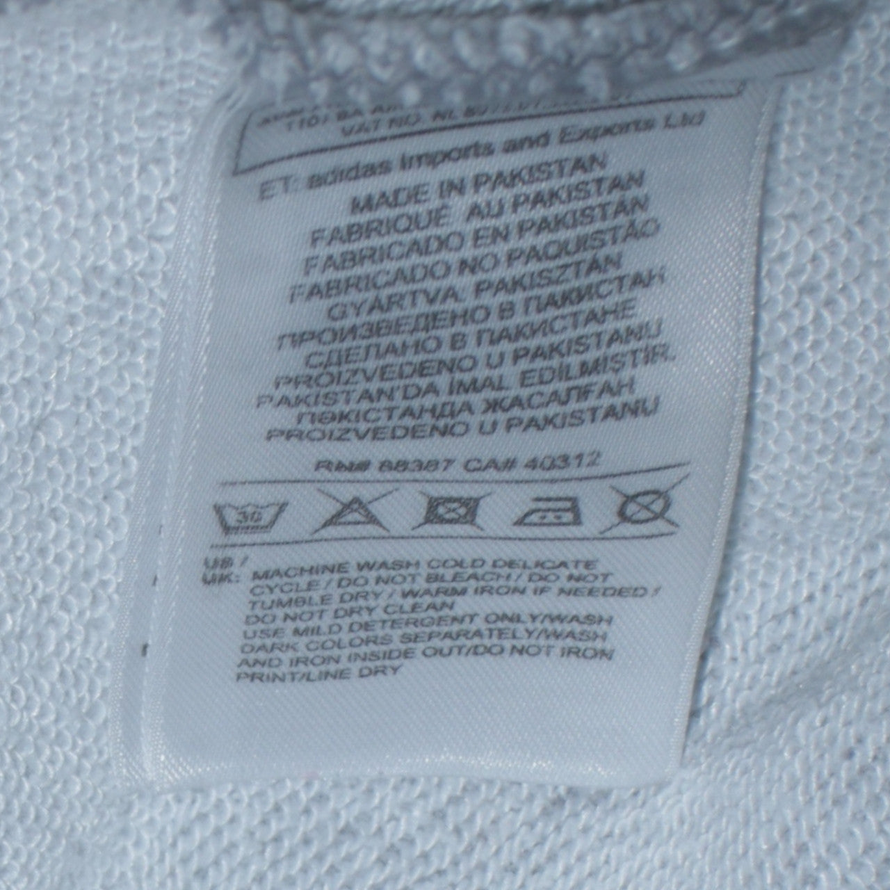 Adidas Womens Grey Beige 1/2 Zip Hoodie Size 12 Relaxed Fit