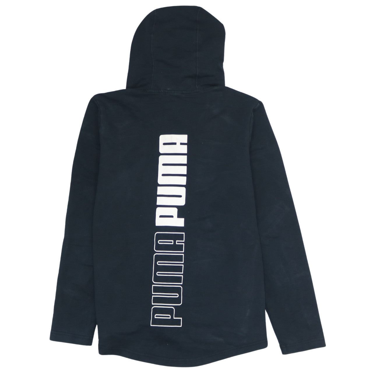 Puma Womens Black Size 10 Full Zip Hoodie Sweatshirt