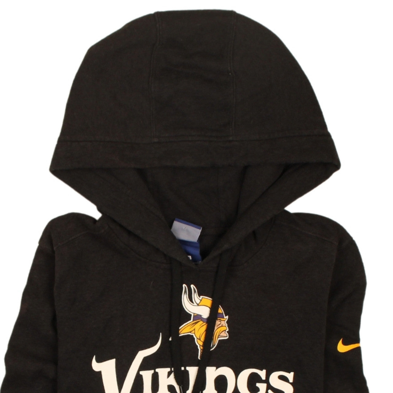 Nike Men's Black Vikings Pullover Hoodie Size S