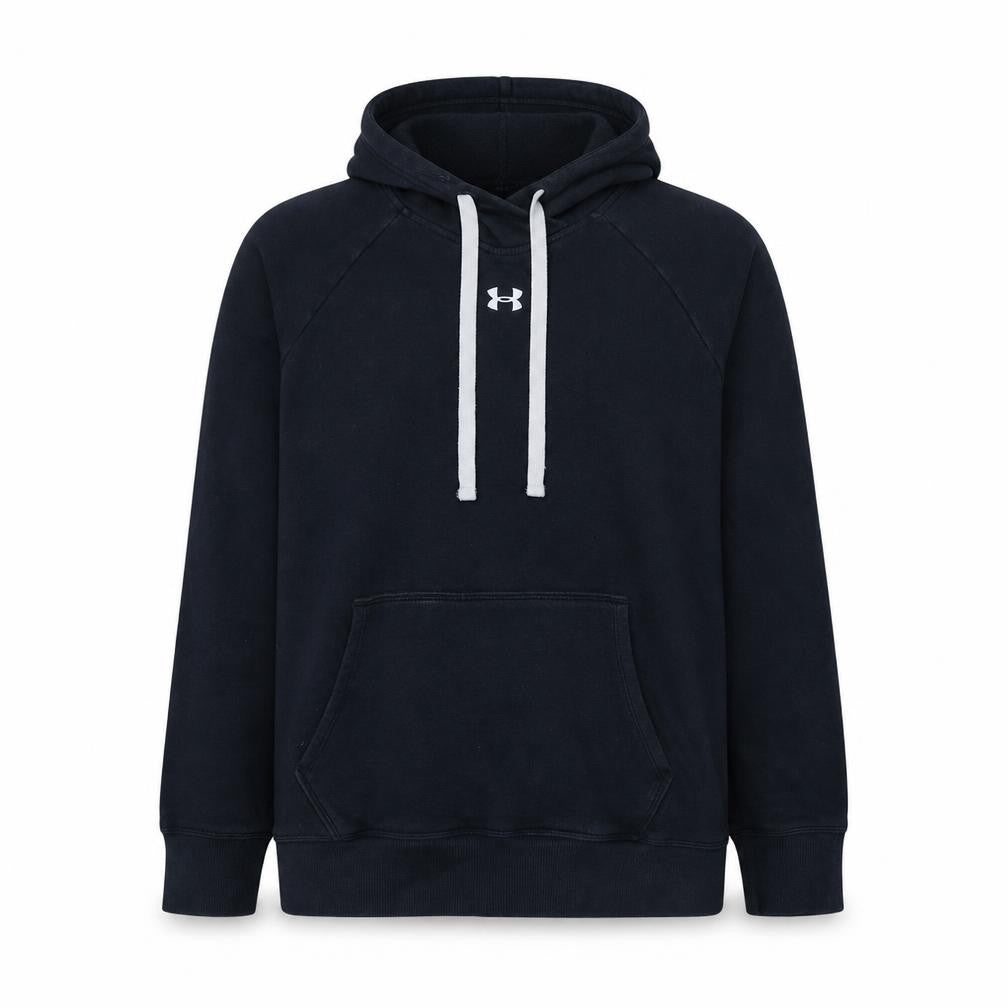 Under Armour Men's Black XL Pullover Hoodie with Logo
