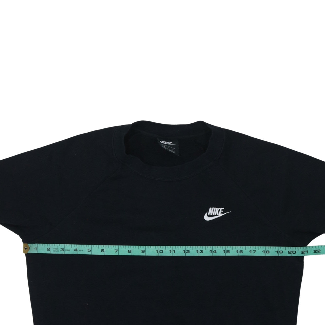 Nike Men's Black Crew Neck Fleece Sweatshirt Size S