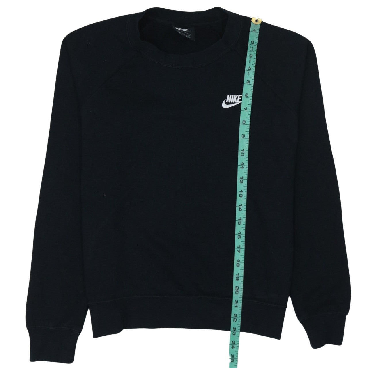 Nike Men's Black Crew Neck Fleece Sweatshirt Size S