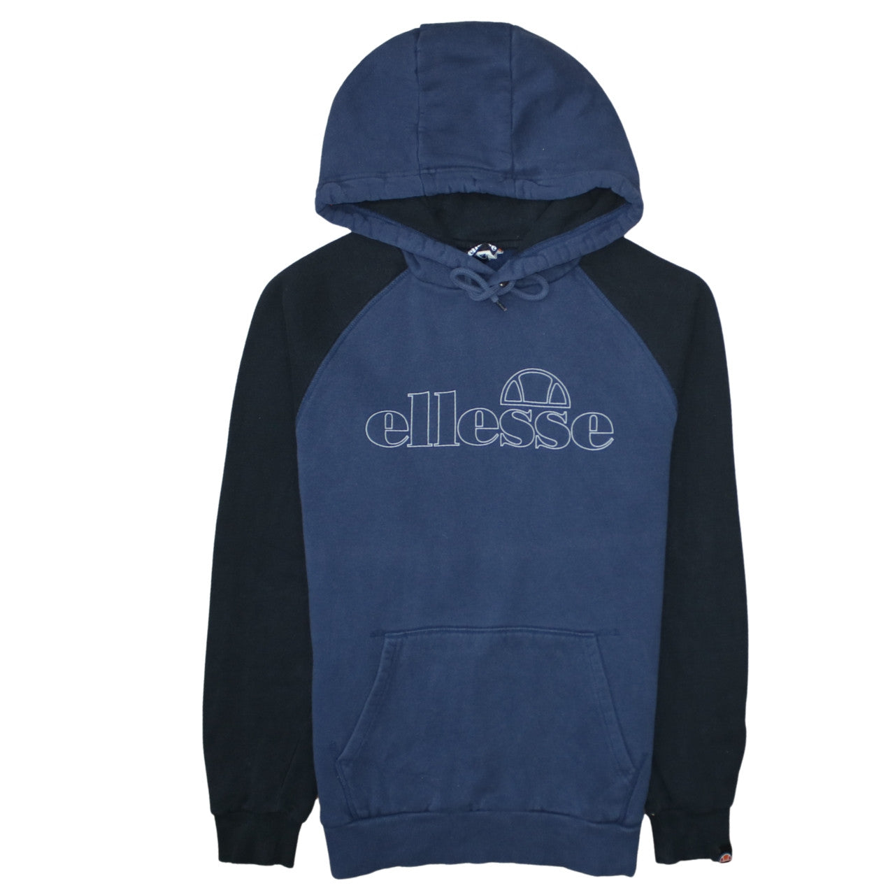 Ellesse Men’s Blue Pullover Hoodie L Graphic Logo Sportswear