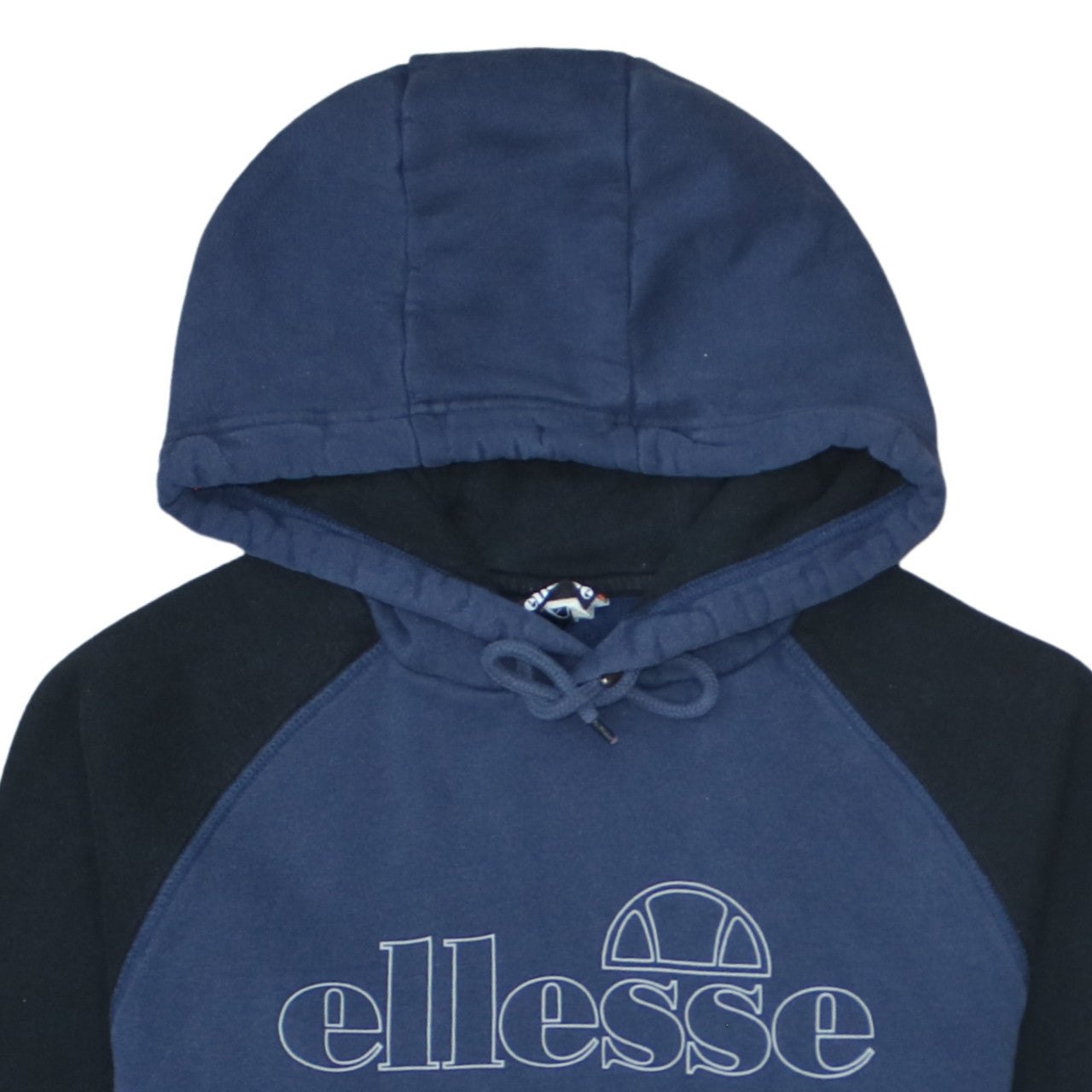 Ellesse Men’s Blue Pullover Hoodie L Graphic Logo Sportswear