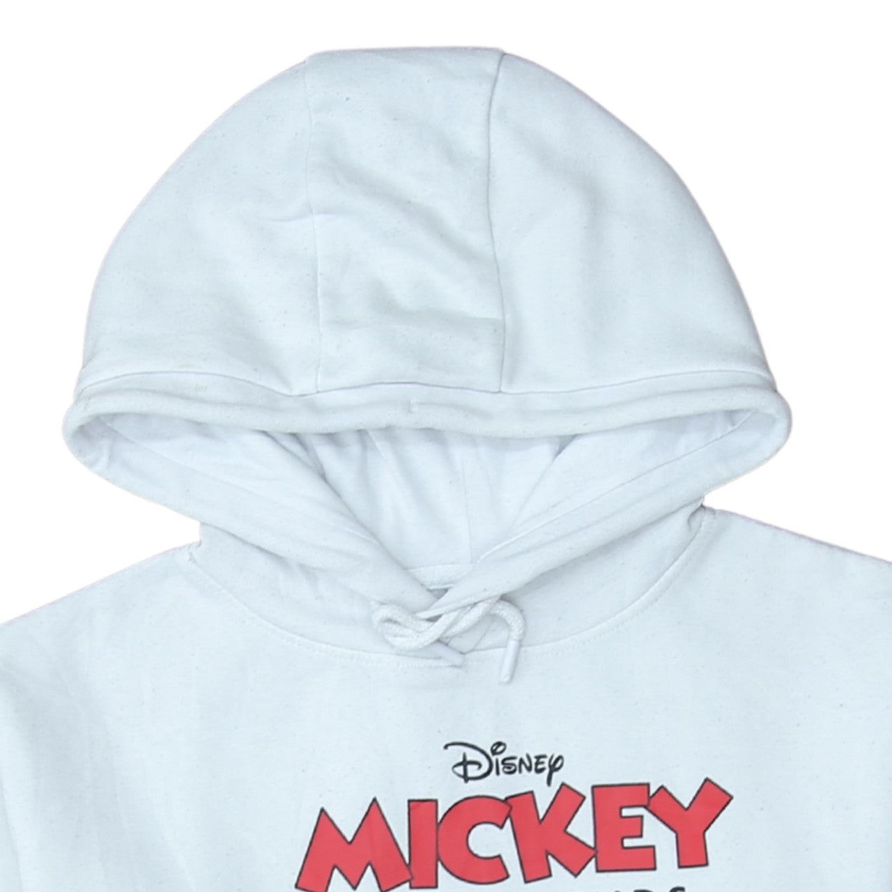 Disney Primark Women White XS Hoodie Mickey & Friends Pullover