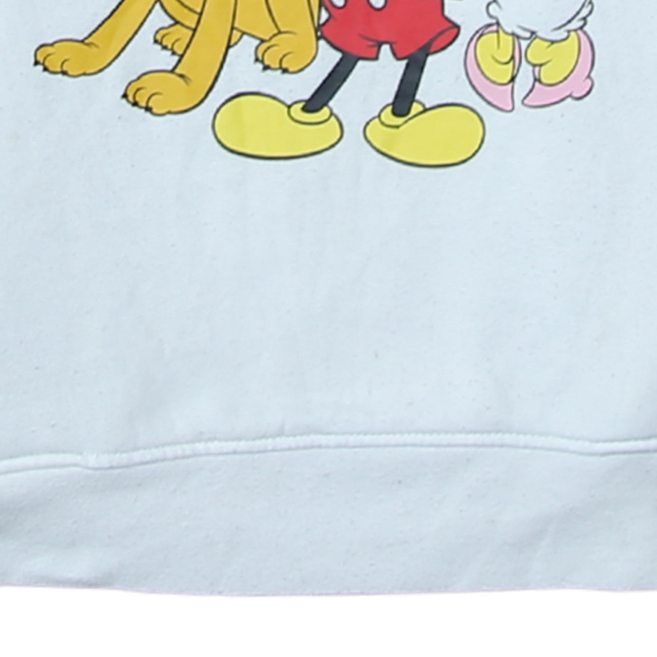 Disney Primark Women White XS Hoodie Mickey & Friends Pullover