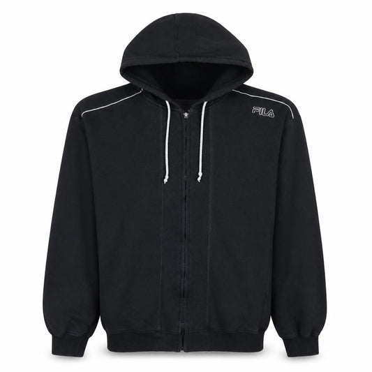 FILA Men's Black Full Zip Hoodie Size M Regular Fit