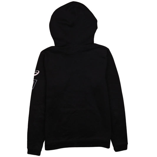 Asics Mens Black XS Pullover Hoodie Volleyball Club Graphic