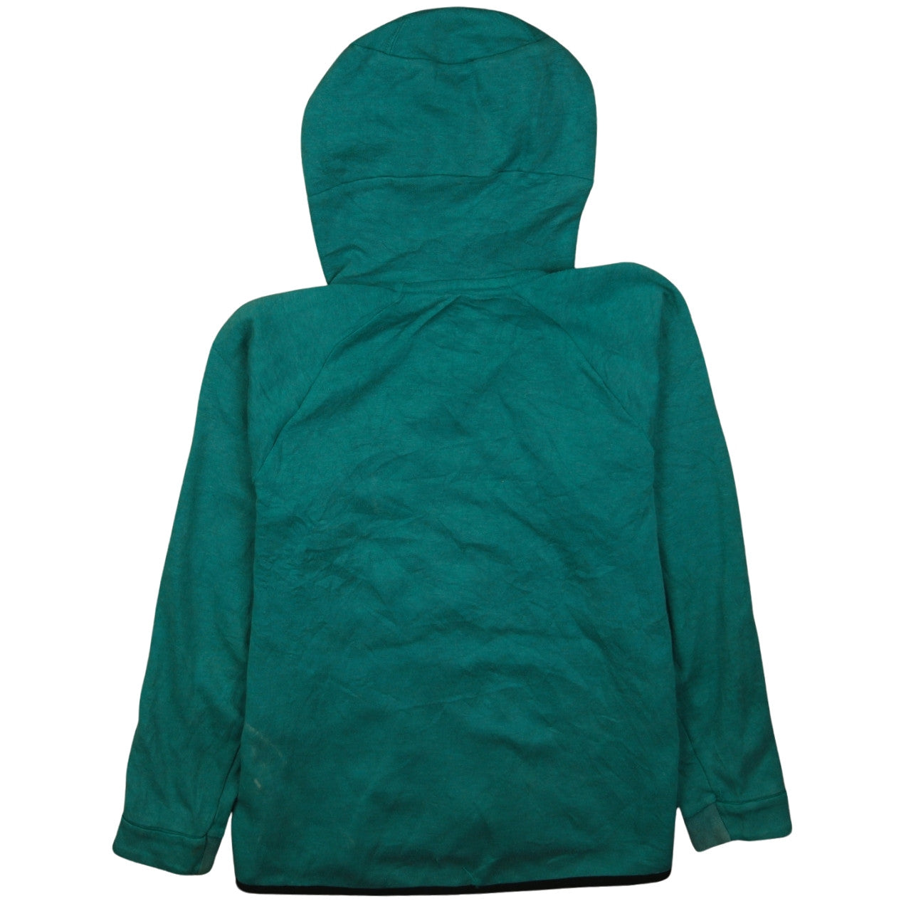 Nike Boys Green Full Zip Hoodie 12-13 Years Regular Fit Sportswear