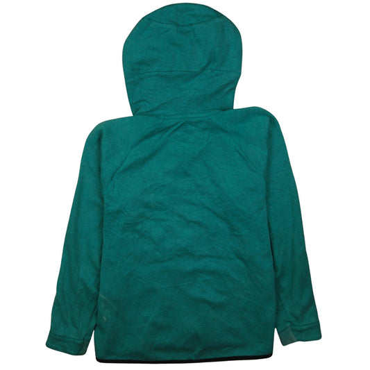 Nike Boys Green Full Zip Hoodie 12-13 Years Regular Fit Sportswear