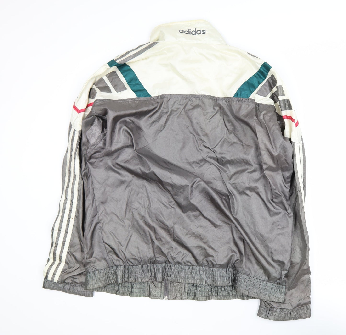 Adidas Men’s Multicoloured 90s Windbreaker Jacket Size 42 Regular
