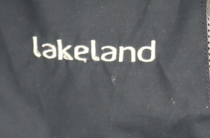 Lakeland Men’s Blue L Lined Stand-Up Collar Zip Jacket