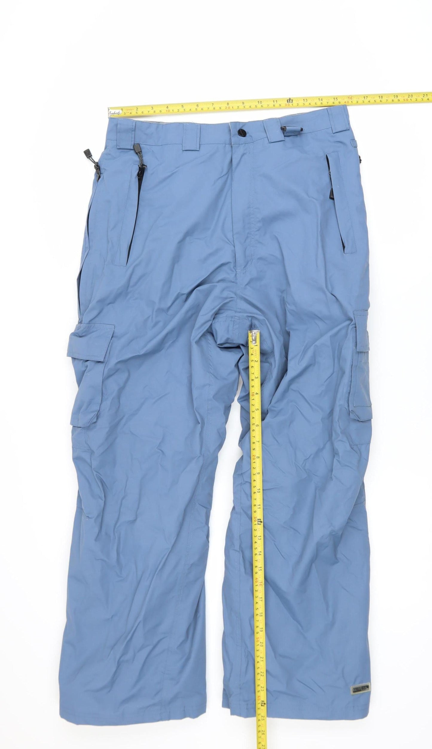 Trespass Men's Blue Waterproof Cargo Trousers Size S