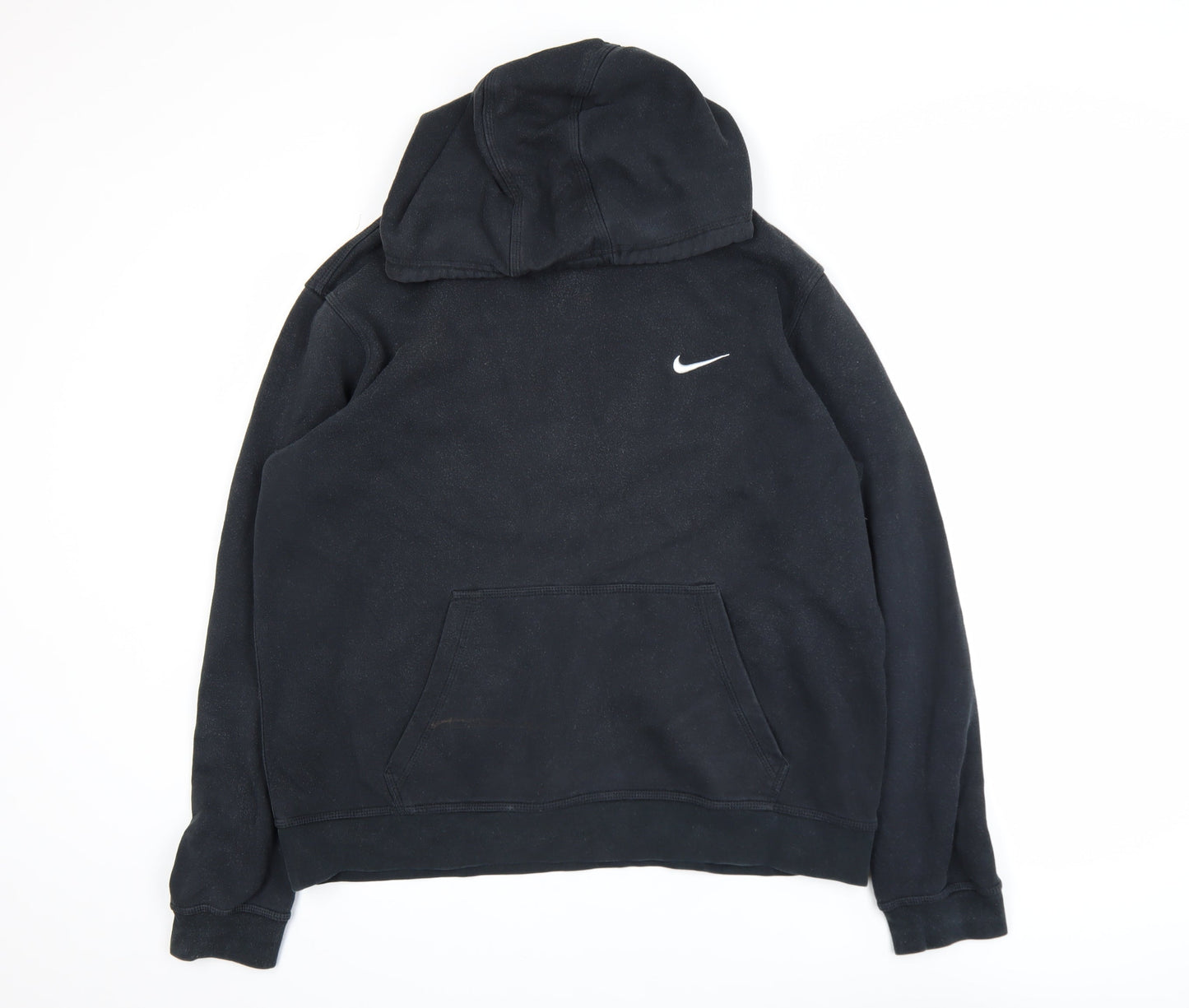 Nike Men's Black XL Pullover Fleece Hoodie with Logo