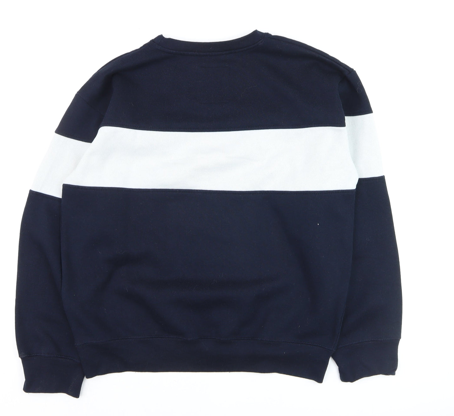 New York Popular Men’s Blue Crew Neck Pullover Jumper Size L