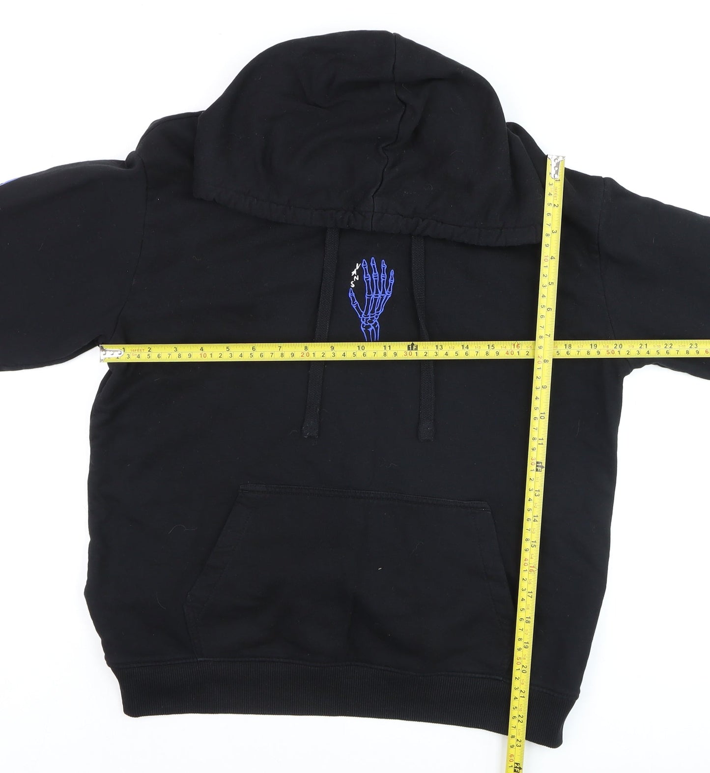 Vans Breana Geering Black Pullover Hoodie Men L Embroidered Snake Graphic