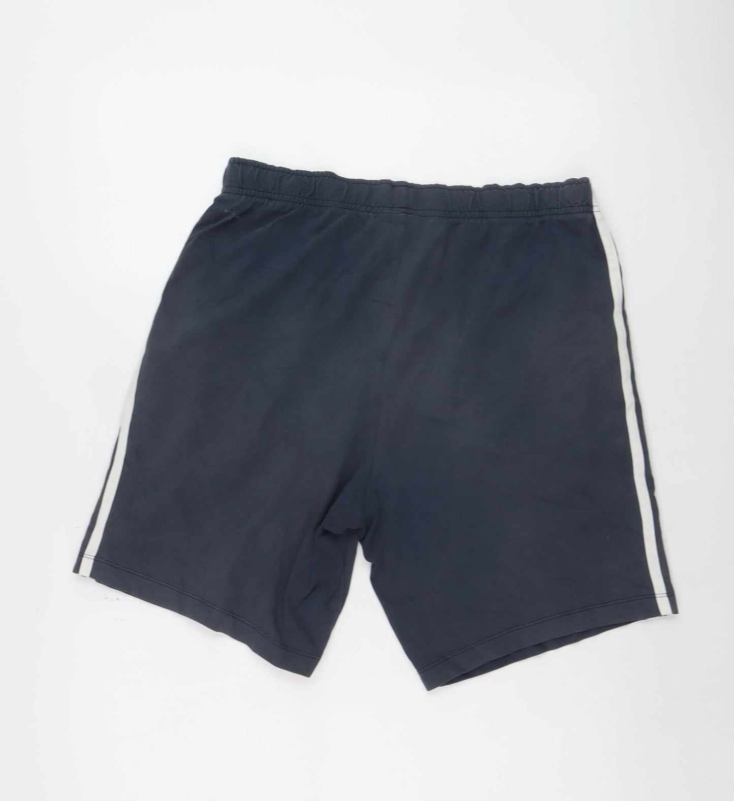 Adidas Men Blue Clima365 Sports Shorts M Elastic Waist Lightweight