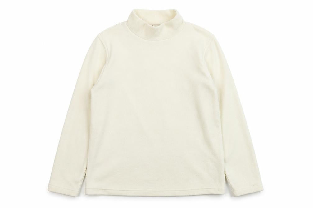 Cotton Traders Women Ivory Fleece Pullover Sweatshirt Size 16