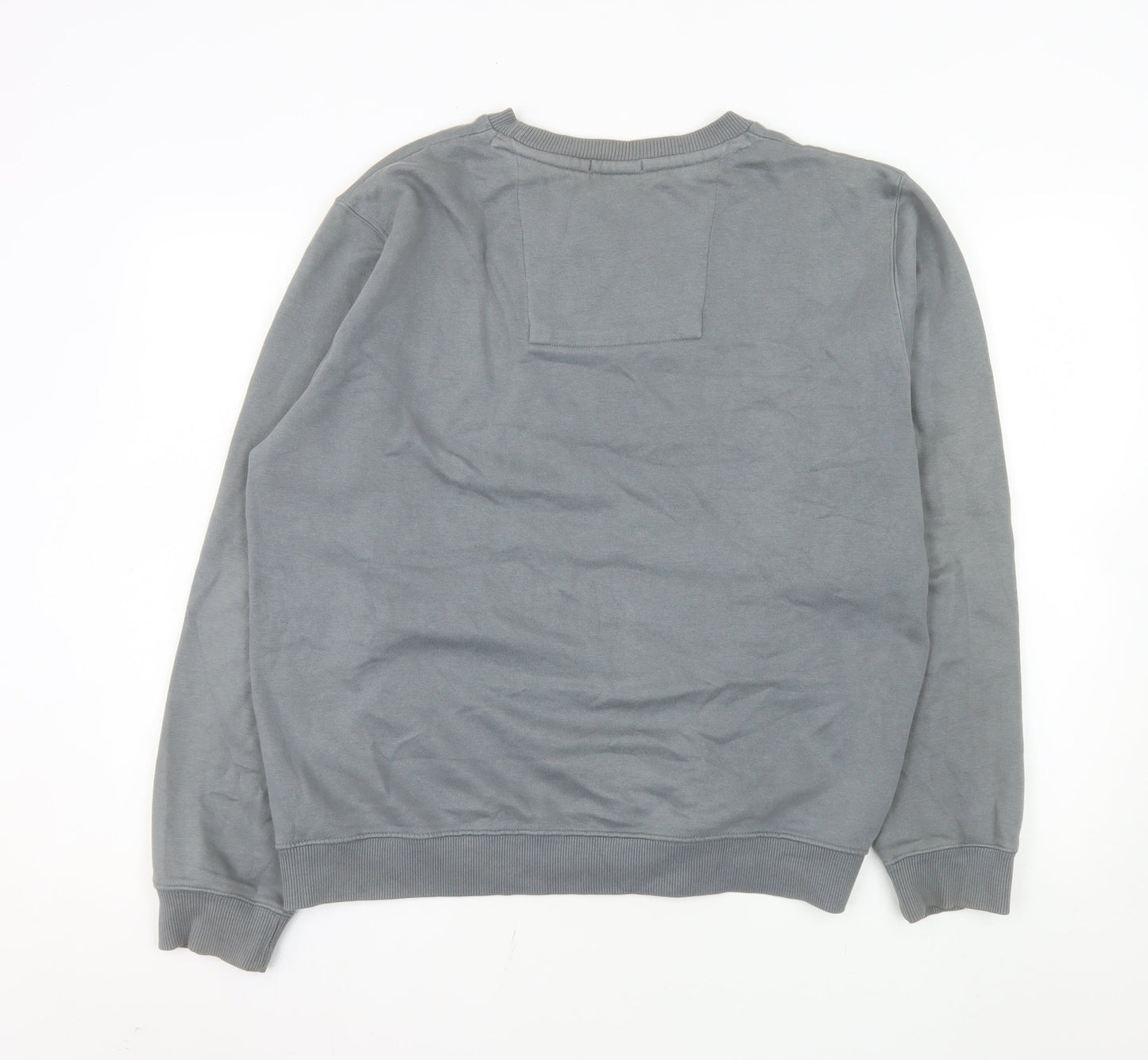 Croxley Mens Grey L Pullover Crew Neck Sweatshirt