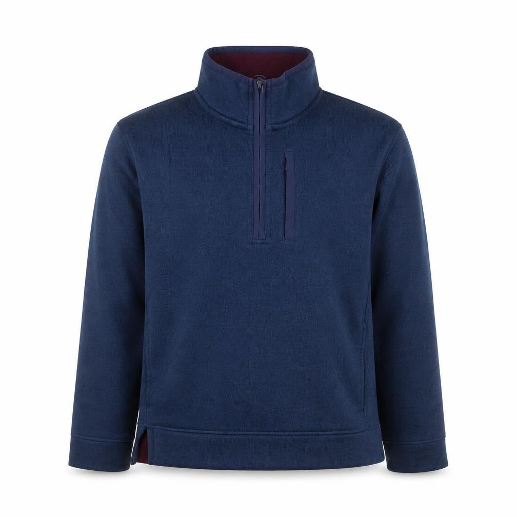 FatFace Men's Blue 1/2 Zip Fleece Sweatshirt Size L