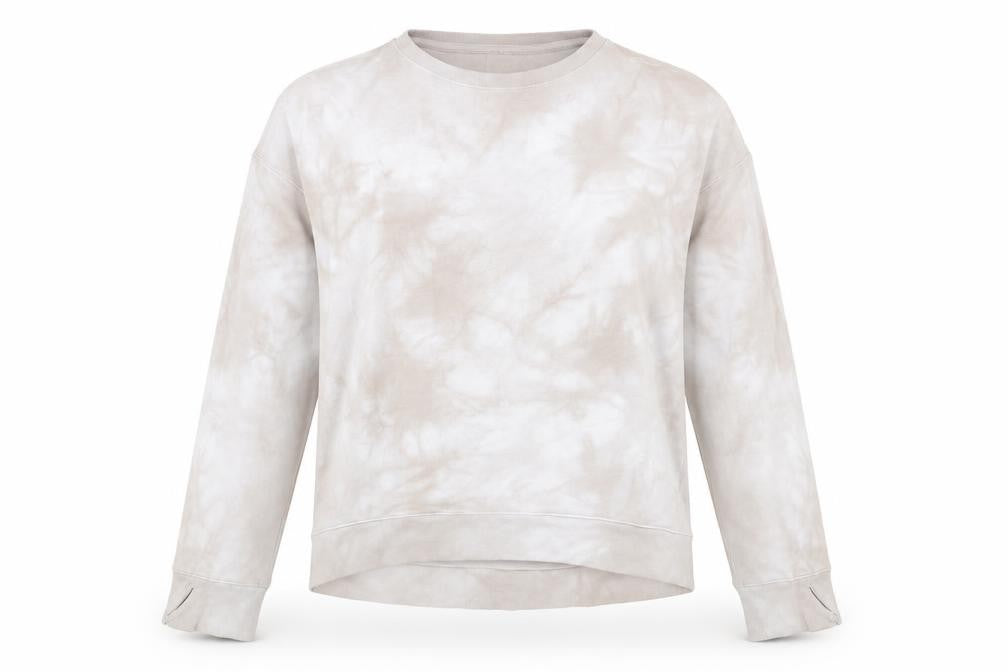 All In Motion Women’s Beige Tie-Dye Pullover Sweatshirt XL