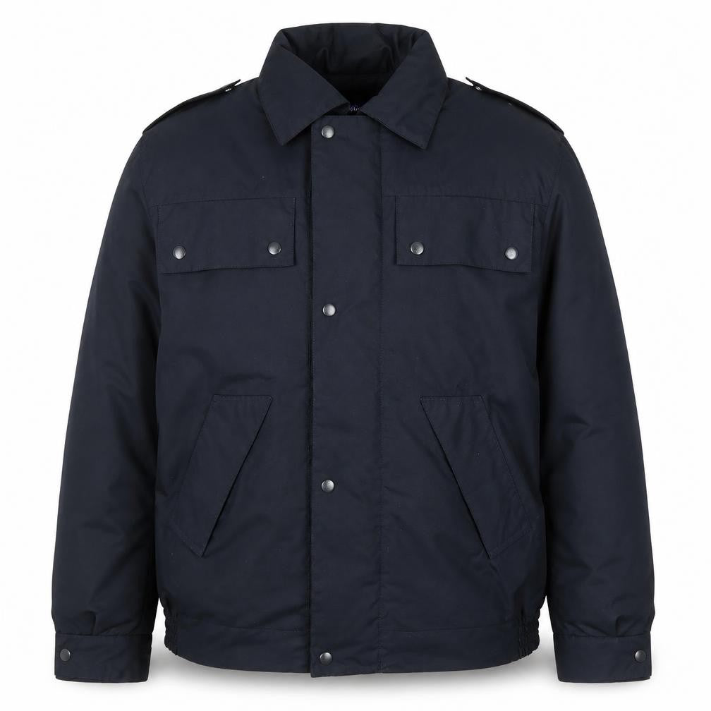 Miller Rayner Men's Black Polyester Mid-Length Lined Jacket Size M