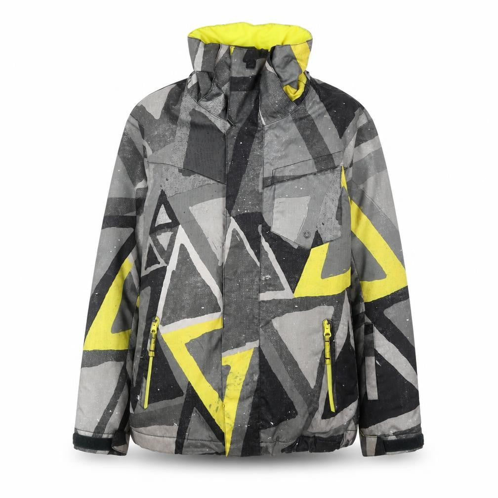 Quiksilver Women's Multicoloured Ski Jacket Size 10 Waterproof Hooded