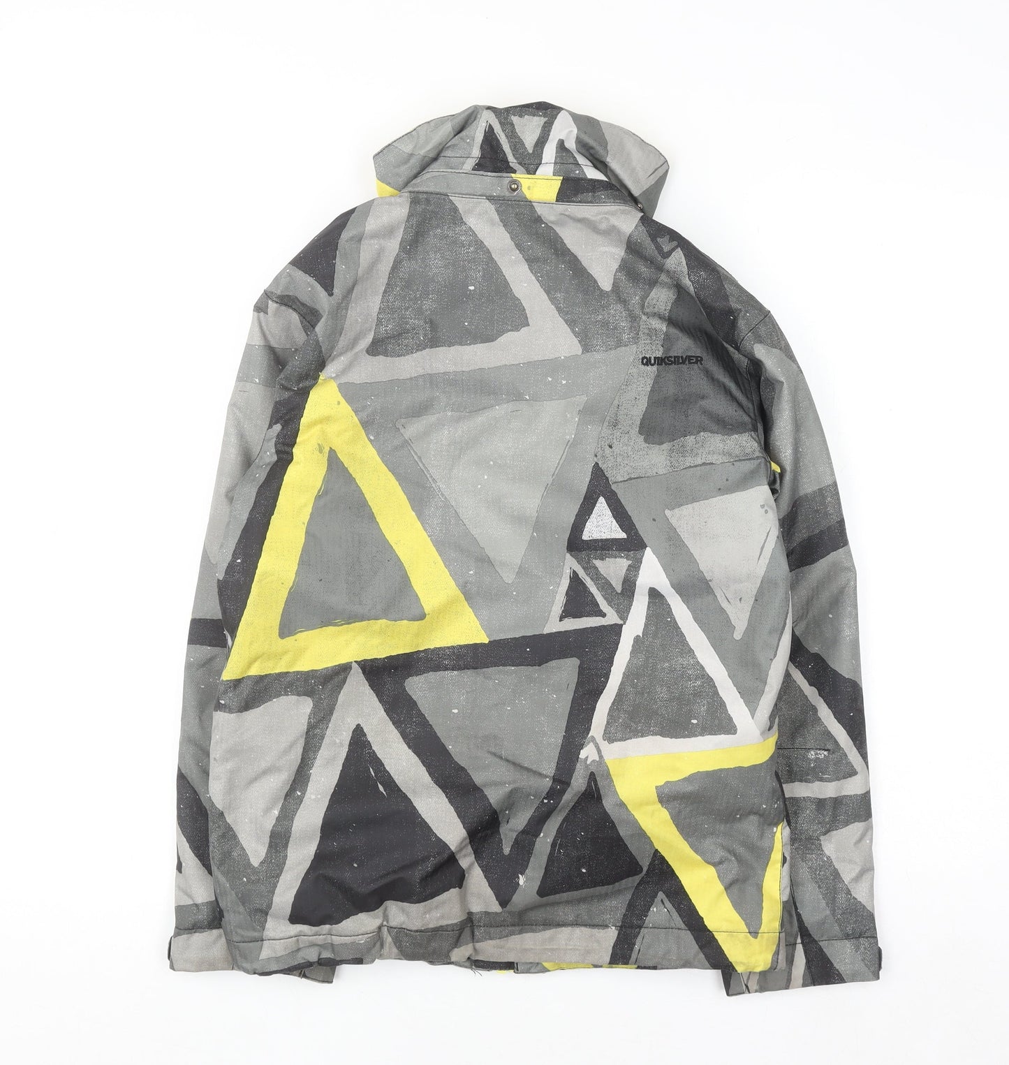 Quiksilver Women's Multicoloured Ski Jacket Size 10 Waterproof Hooded