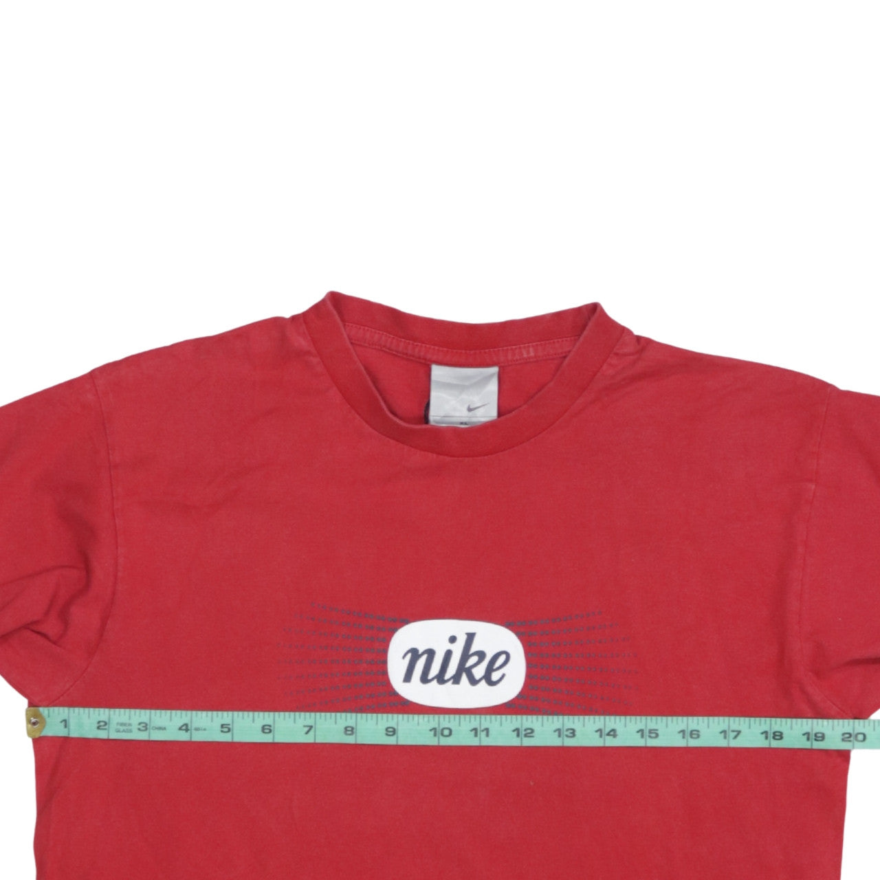 Nike Men's Red XL Vintage Graphic Sports T-Shirt