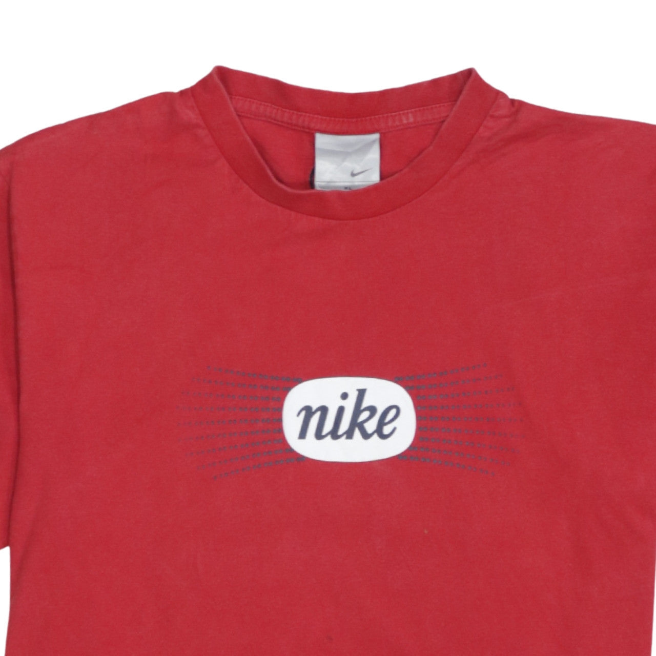 Nike Men's Red XL Vintage Graphic Sports T-Shirt