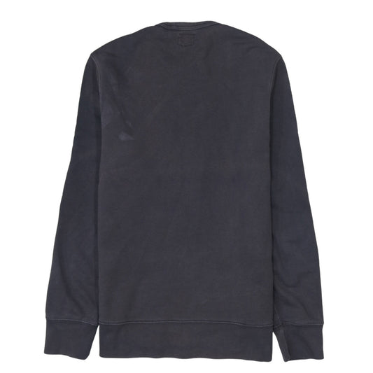 Levi's Men's Black Camouflage Logo Crew Neck Sweatshirt Size S