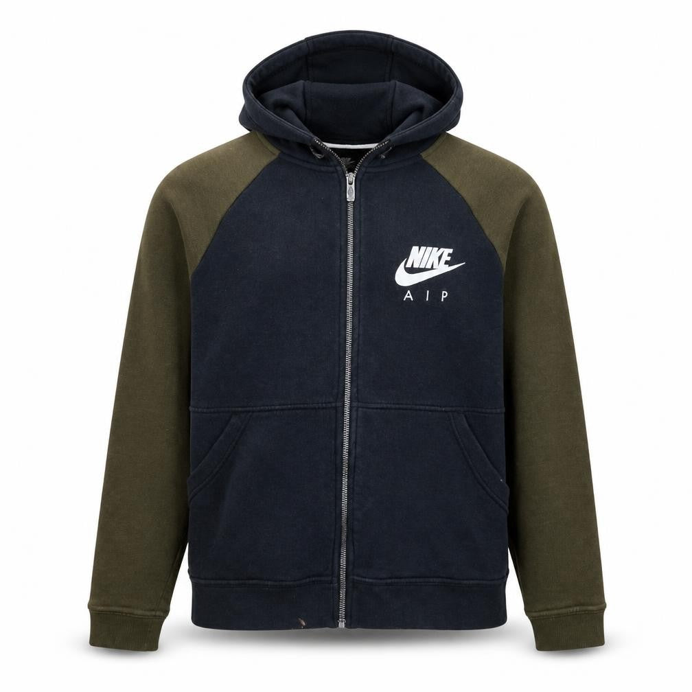 Nike Men's Multicoloured Full Zip Hoodie M Regular Fit