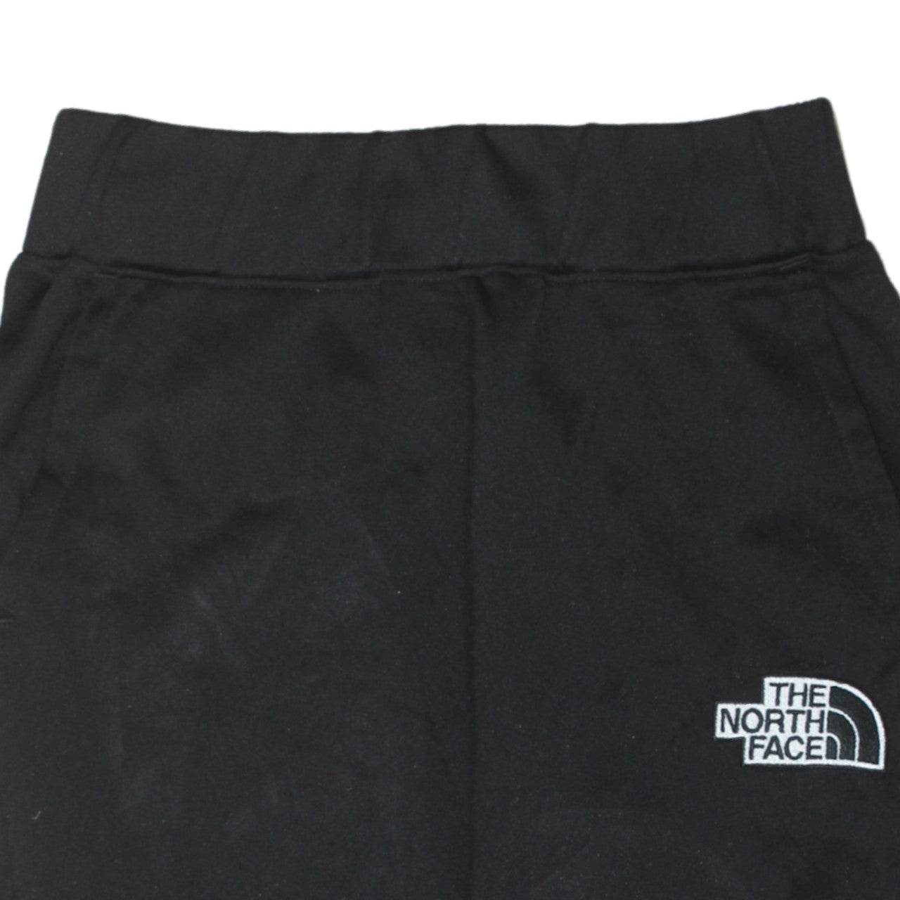 The North Face Men's Black Small Fleece Joggers Elastic Waist Tapered Fit
