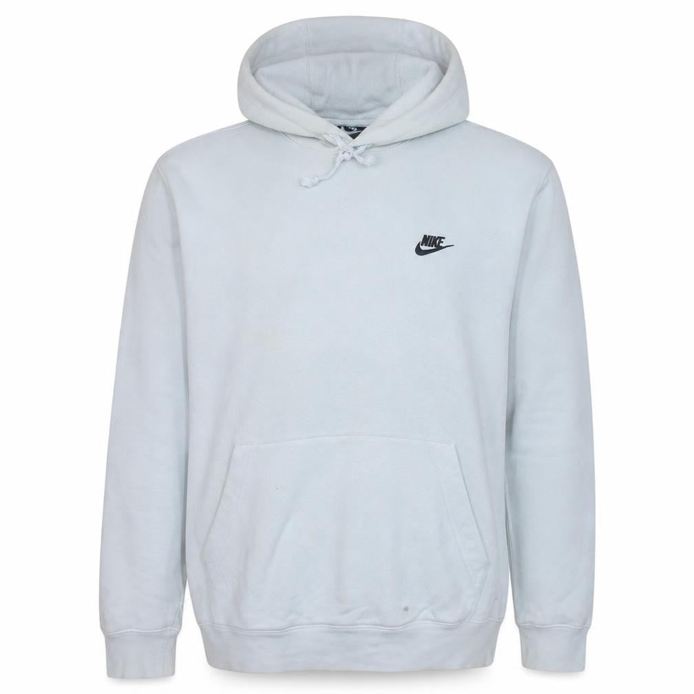 Nike Men's White XL Pullover Hoodie Fleece Sweatshirt