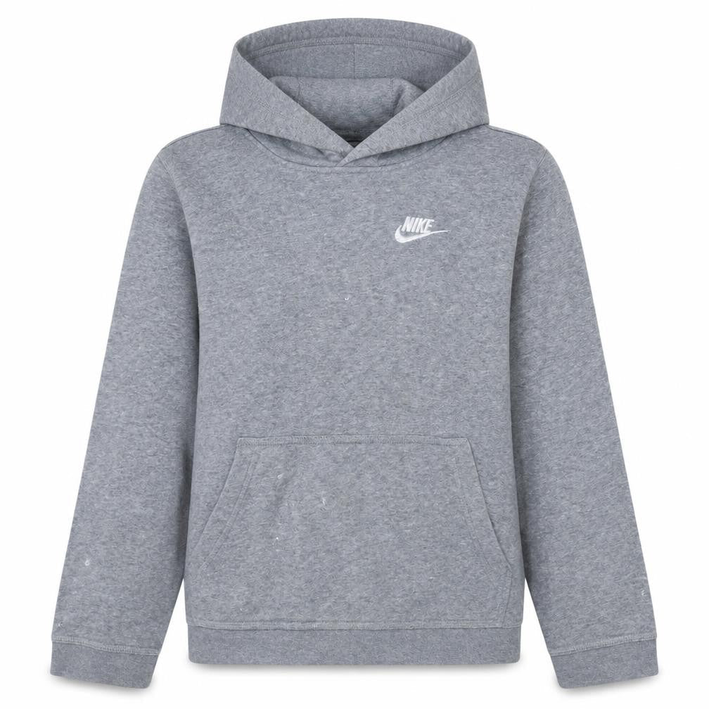 Nike Boys Grey Pullover Hoodie Size L 147-155cm Standard Fit