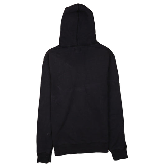 Diesel Men's Black Pullover Hoodie L Graphic Print Regular Fit