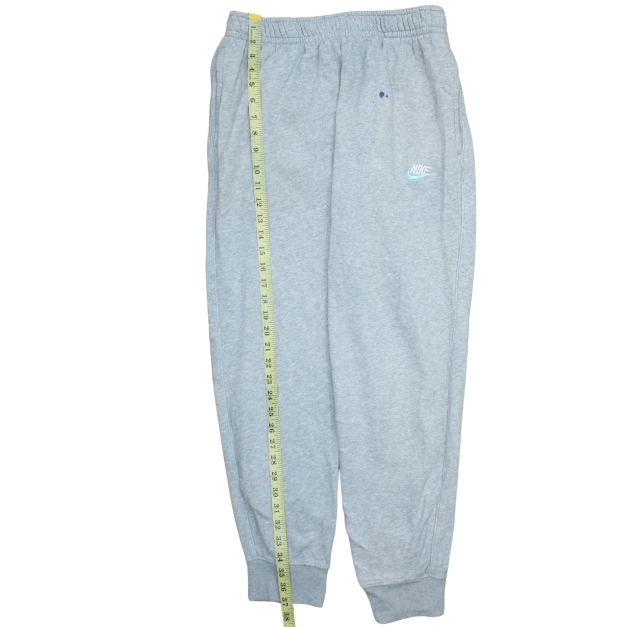 Nike Men’s Grey M Sweatpants French Terry Regular Fit Tapered