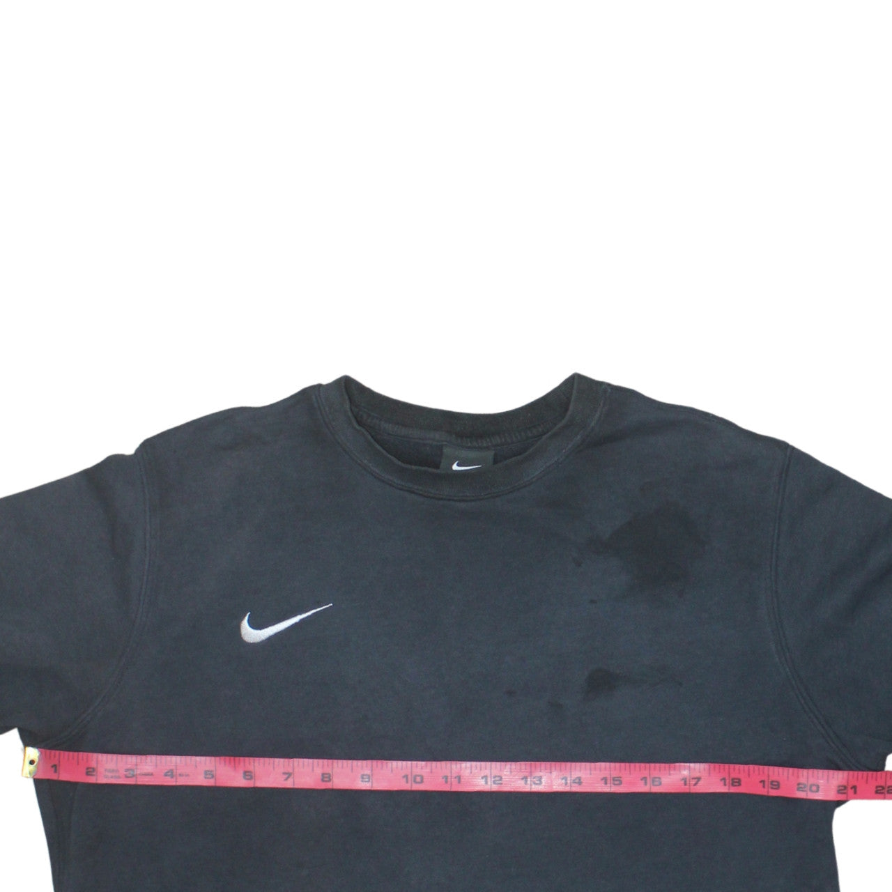 Nike Men's Black Medium Pullover Sweatshirt Crew Neck Fleece