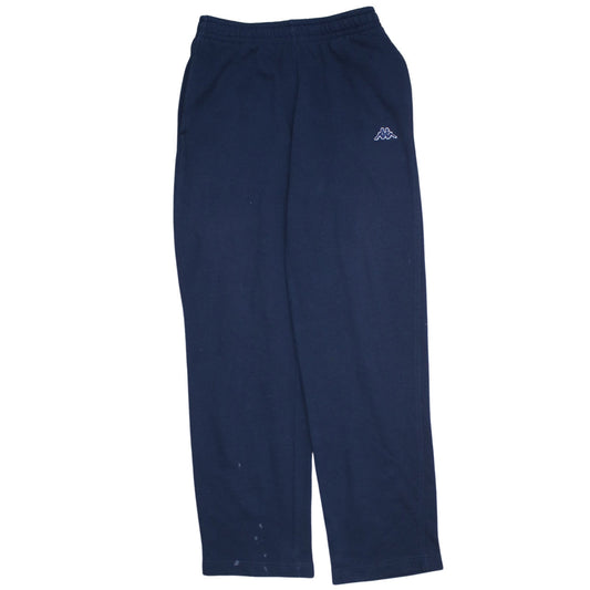 Kappa Men's Blue XS Sweatpants Regular Fit Cotton Blend Activewear