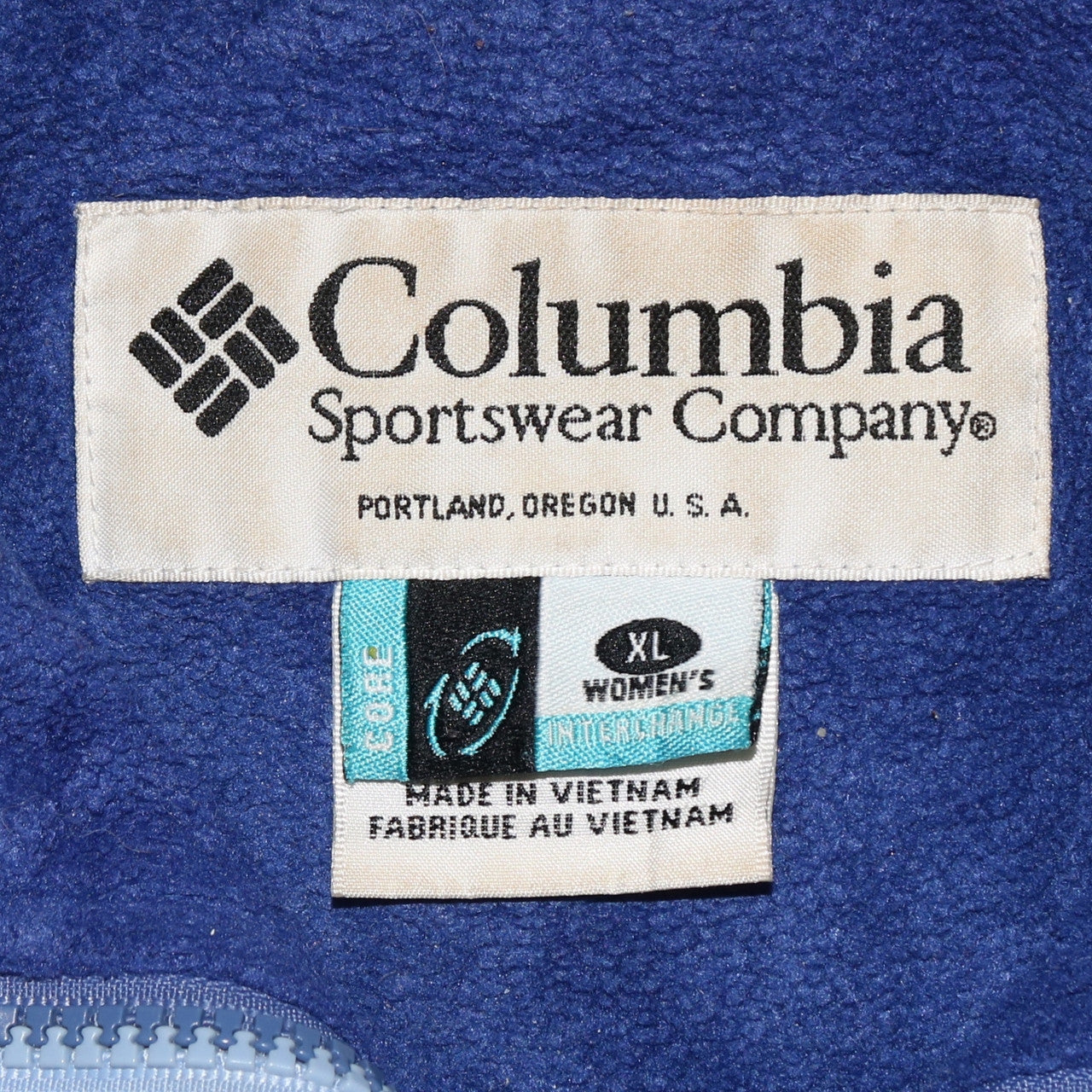 Columbia Unisex Blue XL 3-in-1 Waterproof Hiking Jacket