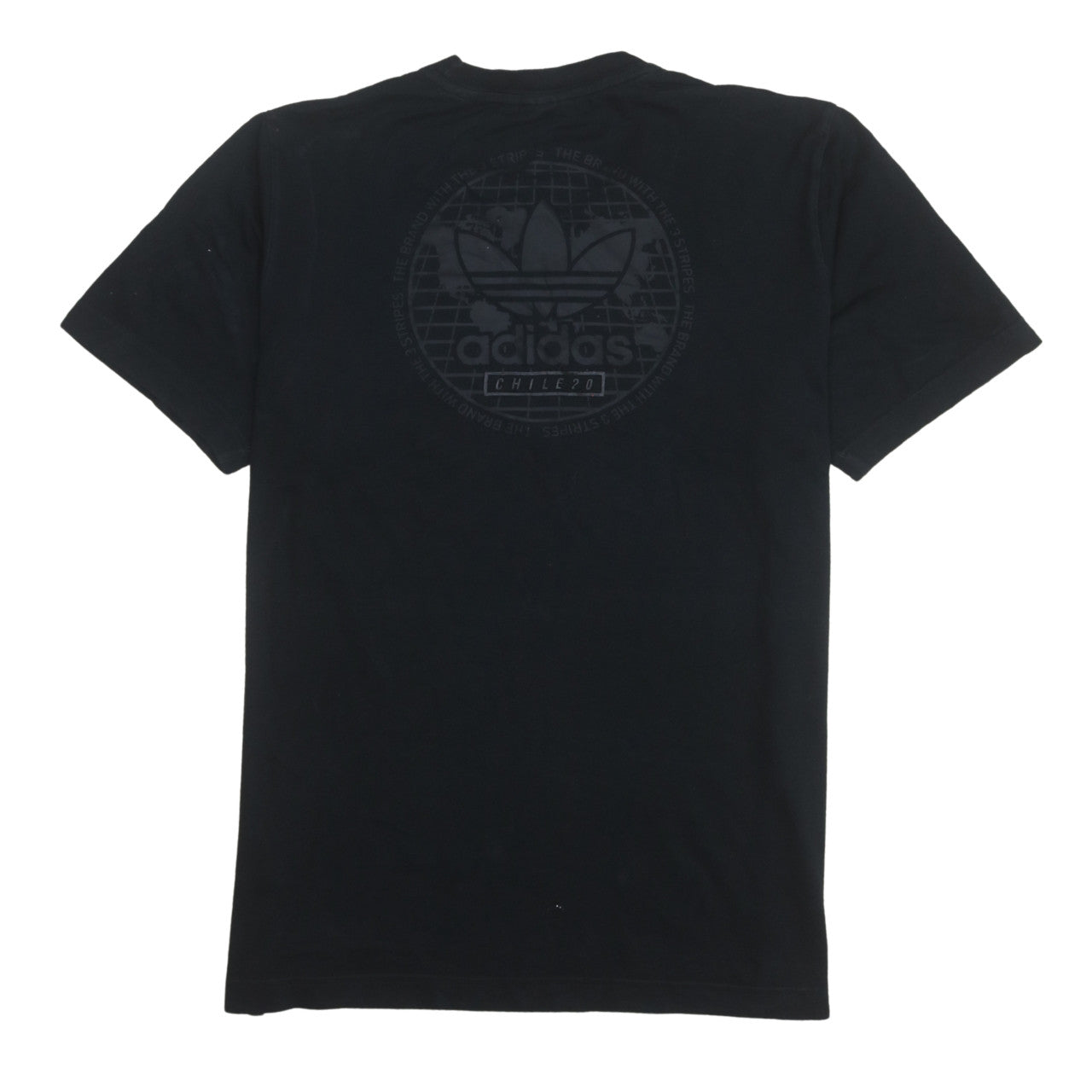 Adidas Men's Black Trefoil Crew Neck Short Sleeve T-Shirt Size M