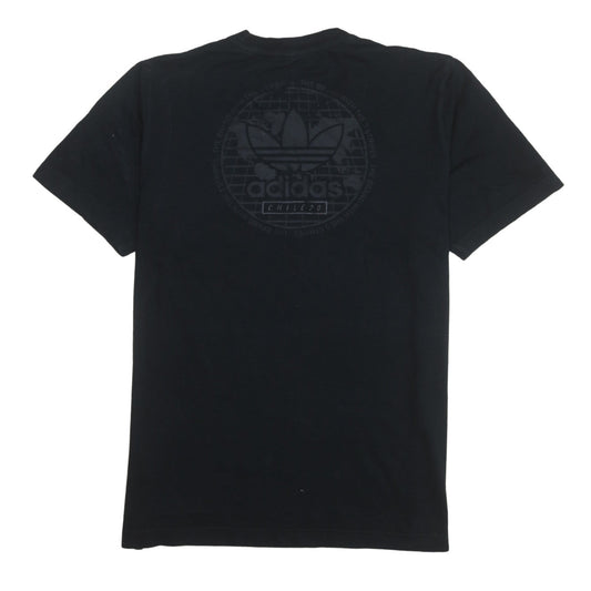 Adidas Men's Black Trefoil Crew Neck Short Sleeve T-Shirt Size M