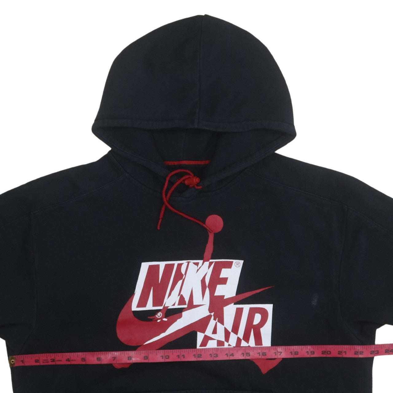 Jordan Men’s Black Pullover Hoodie M Logo Nike Air Basketball Fleece