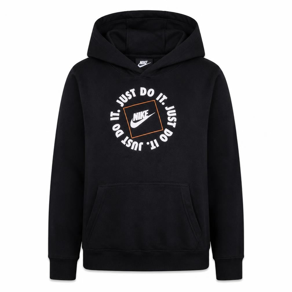 Nike Womens Black XL Pullover Hoodie Just Do It Graphic Sweatshirt