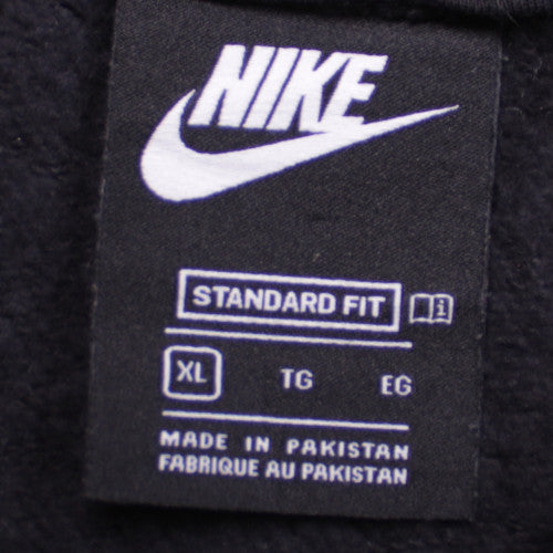 Nike Womens Black XL Pullover Hoodie Just Do It Graphic Sweatshirt