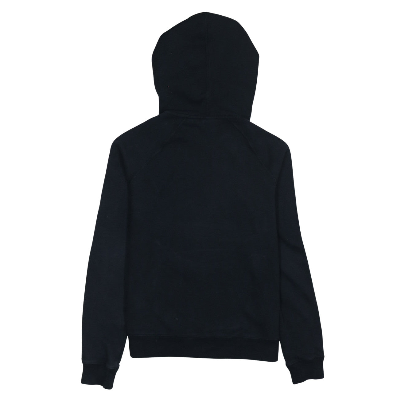 Nike Womens Black Pullover Hoodie Medium 80% Cotton Logo Fit