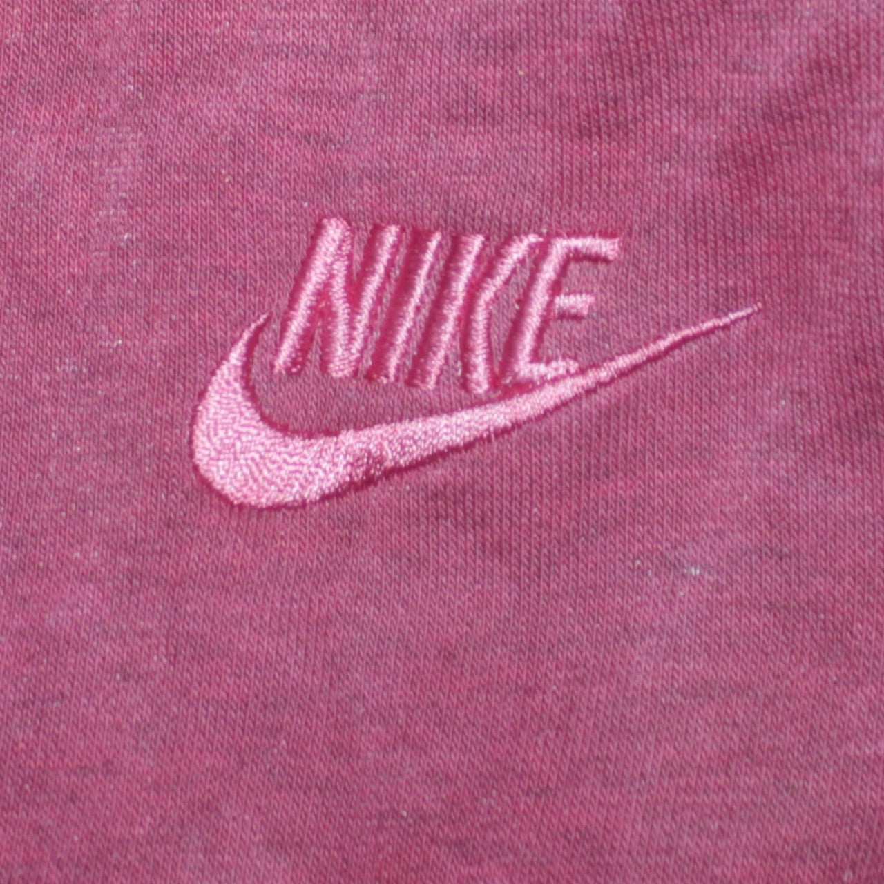 Nike Men's Red Jogger Sweatpants M Elastic Waist Tapered Fit