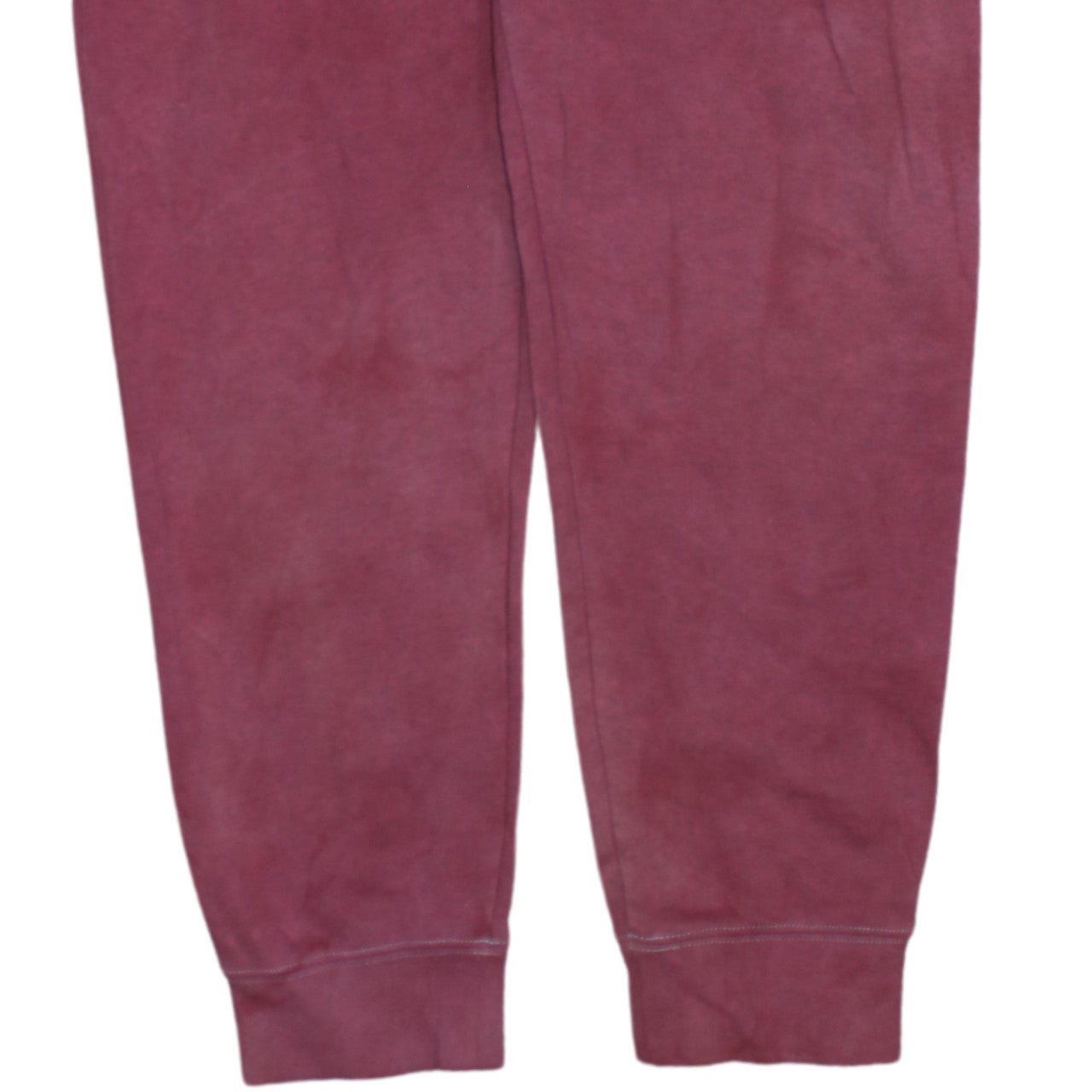 Nike Men's Red Jogger Sweatpants M Elastic Waist Tapered Fit